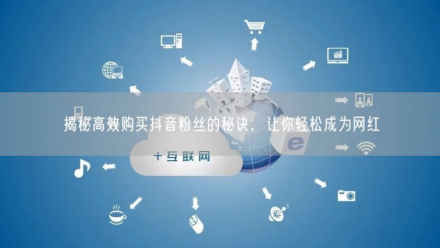 揭秘高效购买抖音粉丝的秘诀，让你轻松成为网红