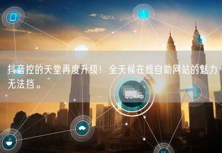 抖音控的天堂再度升级！全天候在线自助网站的魅力无法挡。